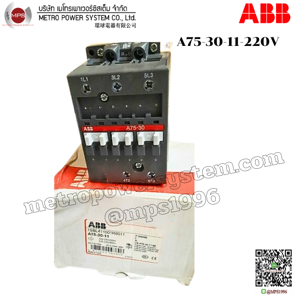 A75-30-11-220V ABB CONTACTOR