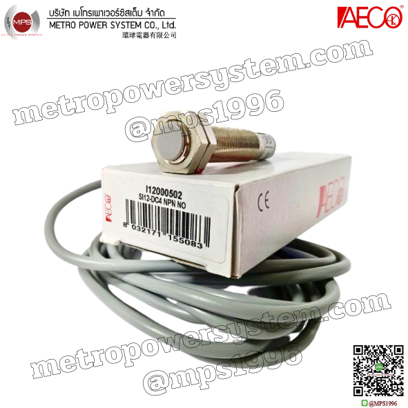 SI12-DC4 NPN NO AECO SENSOR I12000502