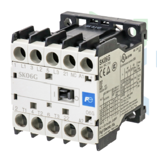 SK06G-E10 DC24V 3P 1NO 6A MAGNETIC CONTACTOR FUJI