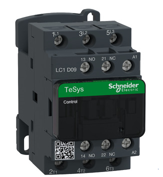 LC1D09F7 SCHNEIDER CONTACTOR 3P 1NO+1NC 110VAC