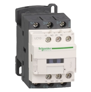 LC1D12M7 SCHNEIDER CONTACTOR 3P 1NO+1NC 220VAC