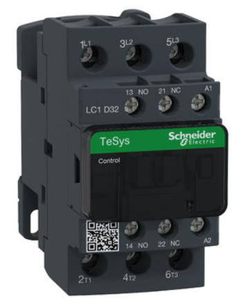 LC1D32M7 SCHNEIDER CONTACTOR 3P 1NO+1NC 220VAC
