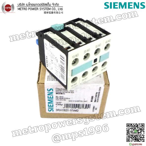 3RH1921-1FA04 SIEMENS AUXILIARY CONTACT