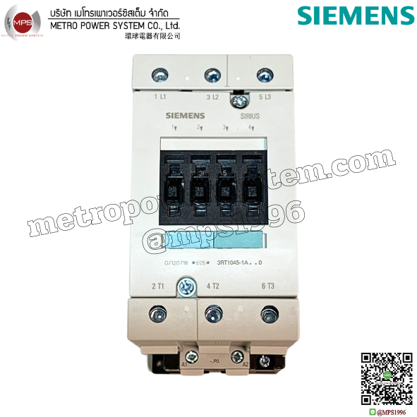 3RT1045-1AF00 SIEMENS MAGNETIC CONTACTOR AC110V
